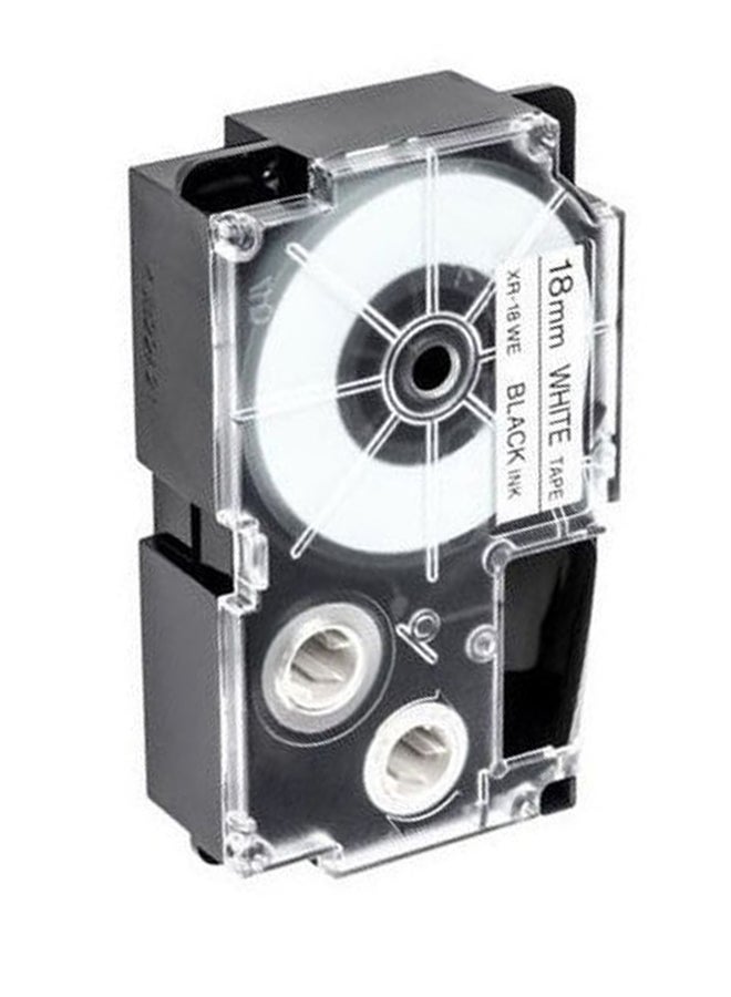 CASIO Printer Labeling Tape Black & White - Image 2