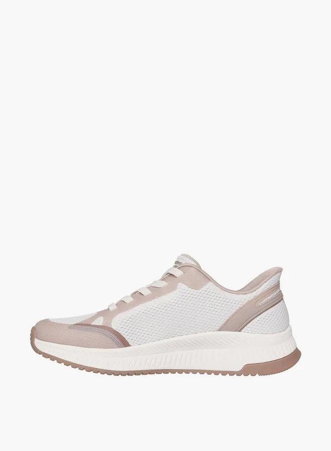 Skechers CREAM Women Lace-Up Sports Shoes for Women | Best Price UAE