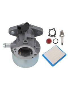 Thoraya Carburetor Filter Spark Plug Kit for 6150 4-7HP 650 for Troy Bilt 6.5HP Lawn Mower Engine Replacement Carburetor  - Image 1