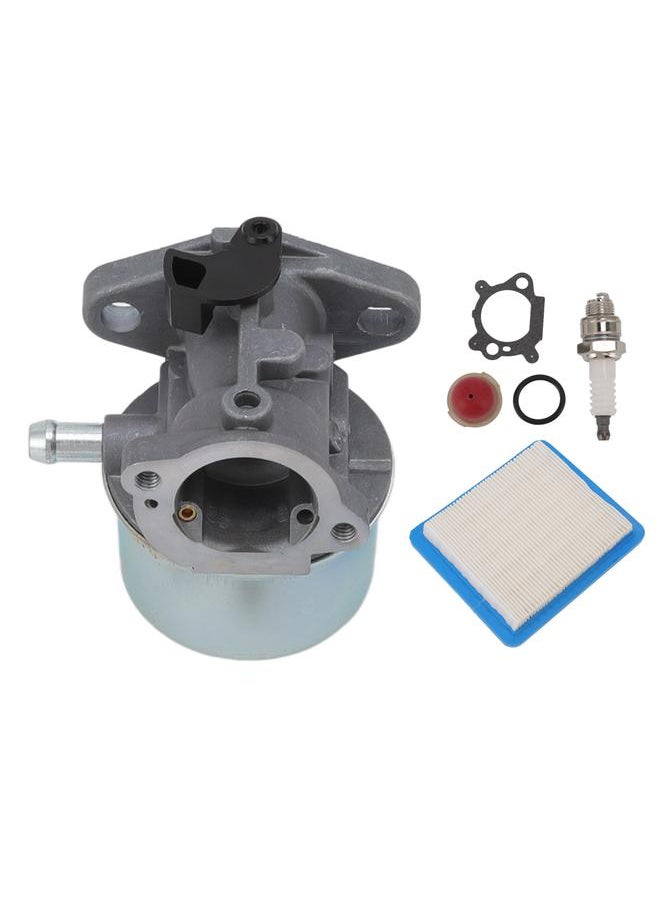 Thoraya Carburetor Filter Spark Plug Kit for 6150 4-7HP 650 for Troy Bilt 6.5HP Lawn Mower Engine Replacement Carburetor  - Image 1