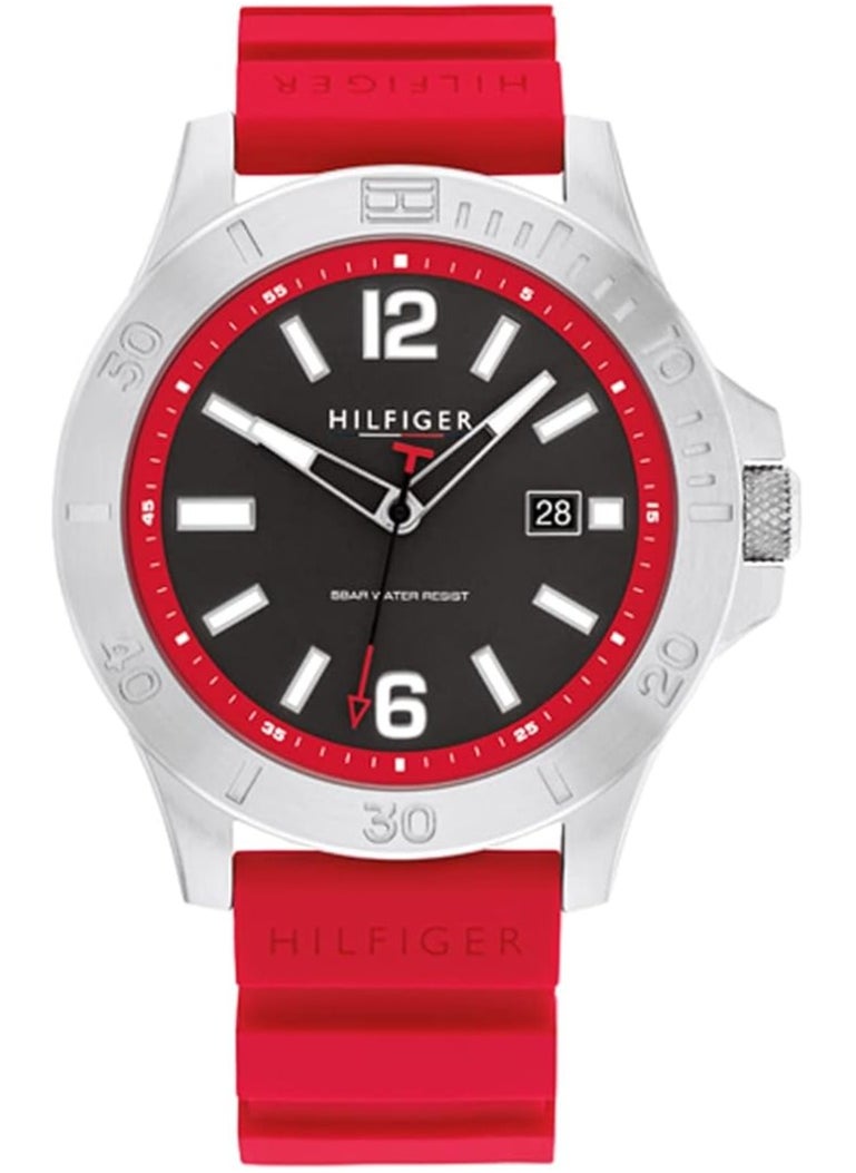 Tommy Hilfiger Men's Preppy Stainless Steel Quartz Watches - Effortlessly Stylish - pzsku/Z76DD68C33F3E9B18B17AZ/45/_/1738601078/fc11eac3-df86-42b6-bf7f-2afaf3af861a