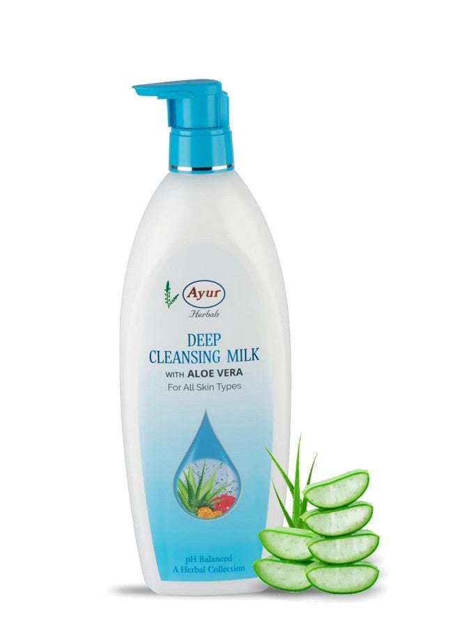 AYUR HERBALS Deep Pore Cleansing Milk, 500 ml, Pack of 2 - Image 1