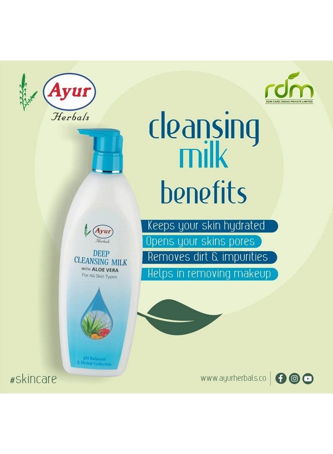 AYUR HERBALS Deep Pore Cleansing Milk, 500 ml, Pack of 2 - Image 5