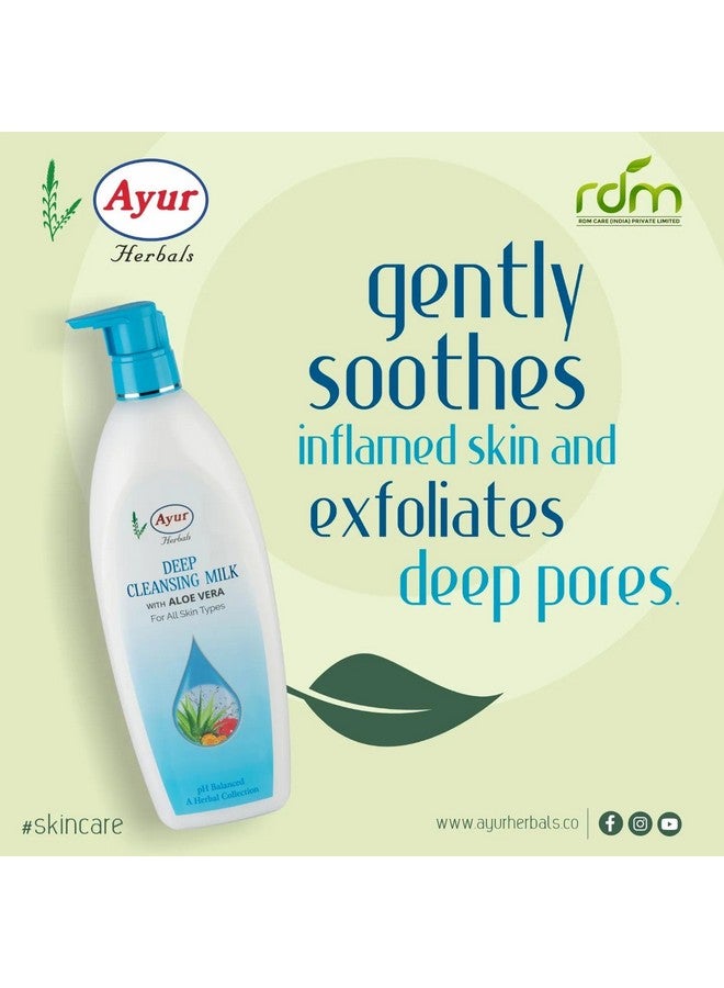 AYUR HERBALS Deep Pore Cleansing Milk, 500 ml, Pack of 2 - Image 4