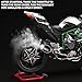 RZAPE Die Cast Motorcycle 16 Scale for Kawasaki H2R Motorcycle Alloy Racing Motorcycles Model Power Kawasaki Ninja H2R Toy Motorcycles Collection H2R Kawasaki Model MotorcyclesSilver - Image 4