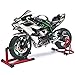 RZAPE Die Cast Motorcycle 16 Scale for Kawasaki H2R Motorcycle Alloy Racing Motorcycles Model Power Kawasaki Ninja H2R Toy Motorcycles Collection H2R Kawasaki Model MotorcyclesSilver - Image 2