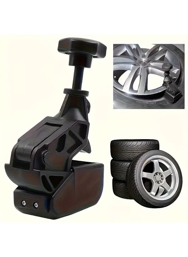 أداة رافعة لتغيير إطارات السيارات SUV والشاحنات والمركبات الرباعية الدفع من نوع Black Manual لجميع التضاريس - Image 3