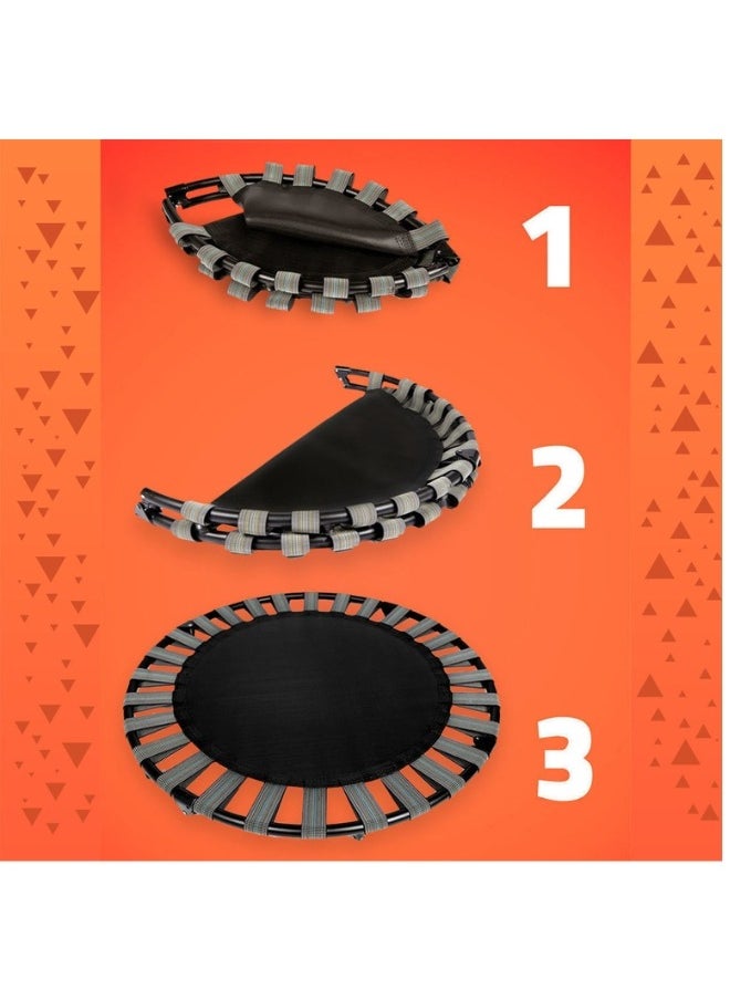 KANGAROO - Mini foldable trampoline, indoor trampoline for kids, indoor exercise/adult fitness park - Image 1