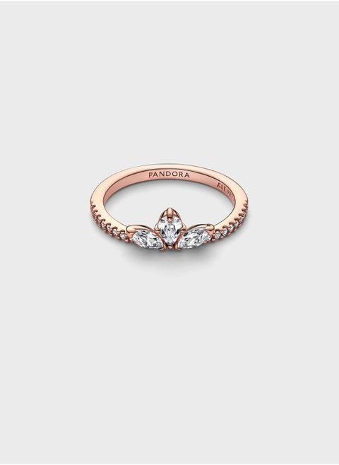 Sparkling Herbarium Cluster Ring