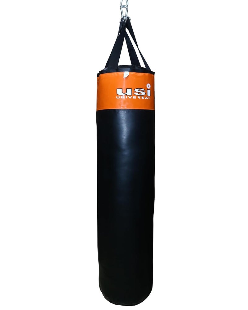 USI UNIVERSAL Punching Bag, 626N Crusher Nylon Unfilled Boxing Bag for Boxing Martial Arts Kickboxing Training, Nylon Material, Long Hanging Strap, Dia 33cm (Length 5Ft/150cm) - Image 1
