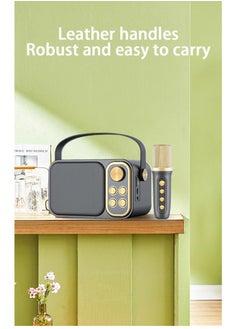 SU.YOSD Wireless Karaoke Speaker With Microphone YS-103 Black  - Image 2