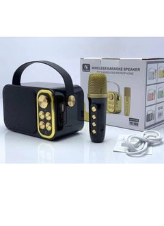 Wireless Karaoke Speaker With Microphone YS-103 Black - pzsku/Z76DDDF77C0265B7C9585Z/45/_/1717753678/31ddb3ba-86f9-49fa-84fe-af8f982f1333