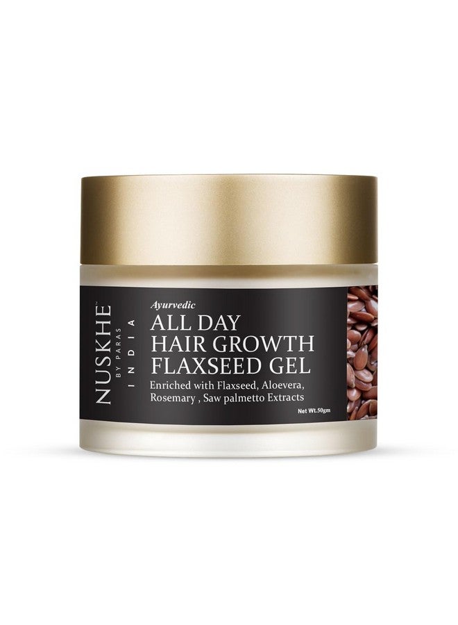 Nuskhe By Paras Ayurvedic All Day Hair Growth Flaxseed Gel - Image 1