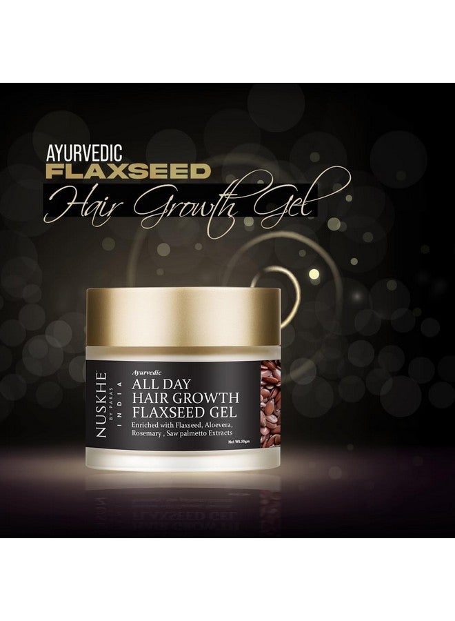 Nuskhe By Paras Ayurvedic All Day Hair Growth Flaxseed Gel - Image 2