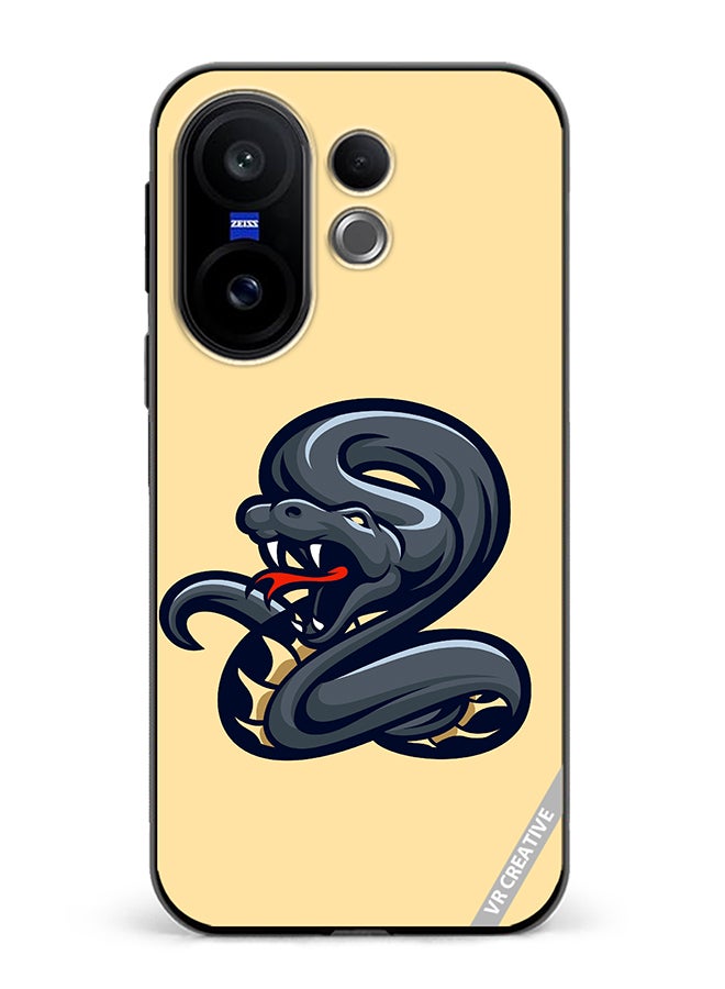 Protective Case Cover For Vivo X200 FE Snake Design Multicolour