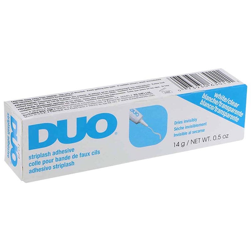 DUO Strip Eyelash Adhesive Clear, for Fake Strip Lash, 0.5 oz, 1-Pack - Image 1