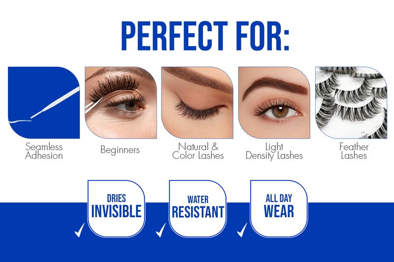 DUO Strip Eyelash Adhesive Clear, for Fake Strip Lash, 0.5 oz, 1-Pack - Image 3