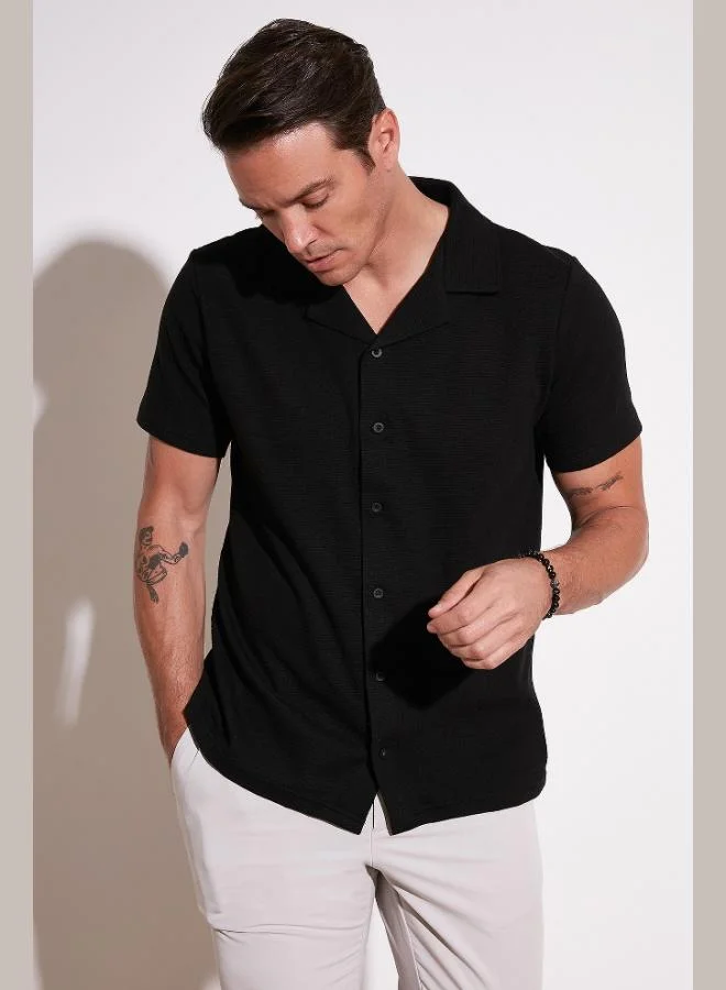 Buratti Cotton Regular Fit Short Sleeve Shirt Men's SHIRT 5902640