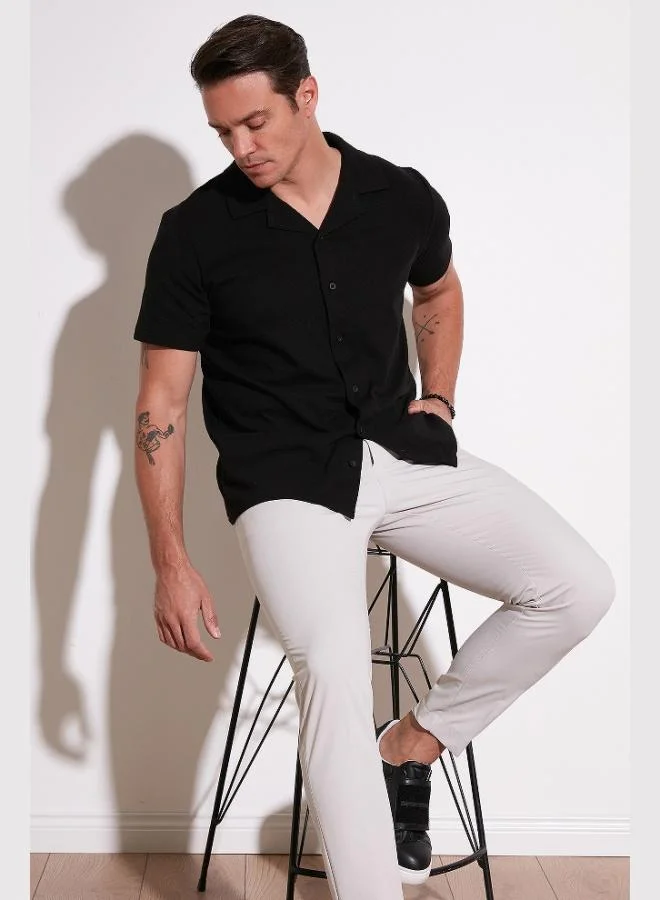 Buratti  Buratti Cotton Regular Fit Short Sleeve Shirt Men's SHIRT 5902640 for Men | Best Price UAE