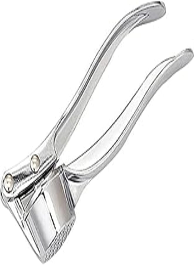 Easy to Use Stainless Steel Carlic Press Garlic Slicer Mincer Ginger Crusher Peeler Squeezer Presser, Garlic Crush Garlic Chopper for Kitchen