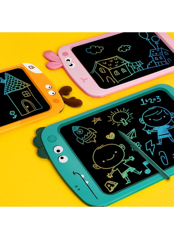 Generic - Children's Cartoon Lcd Writing Board Colorful Rabbit Electronic Drawing Board One-click Erase Handwriting Educational Toy-Color:Dinosaurs-Specifications:8.5 Inch-color - Image 1
