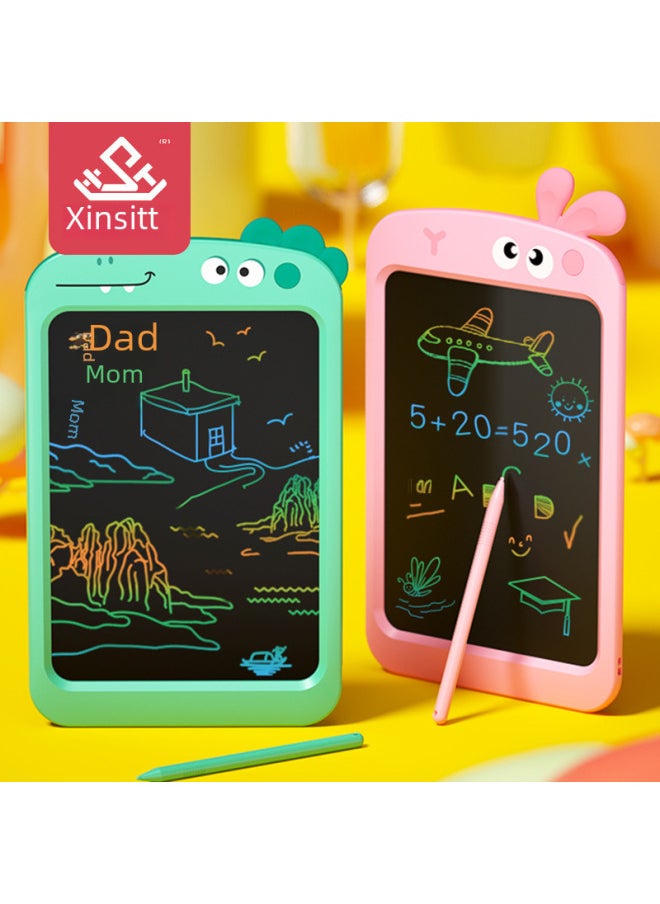 Generic - Children's Cartoon Lcd Writing Board Colorful Rabbit Electronic Drawing Board One-click Erase Handwriting Educational Toy-Color:Dinosaurs-Specifications:8.5 Inch-color - Image 1