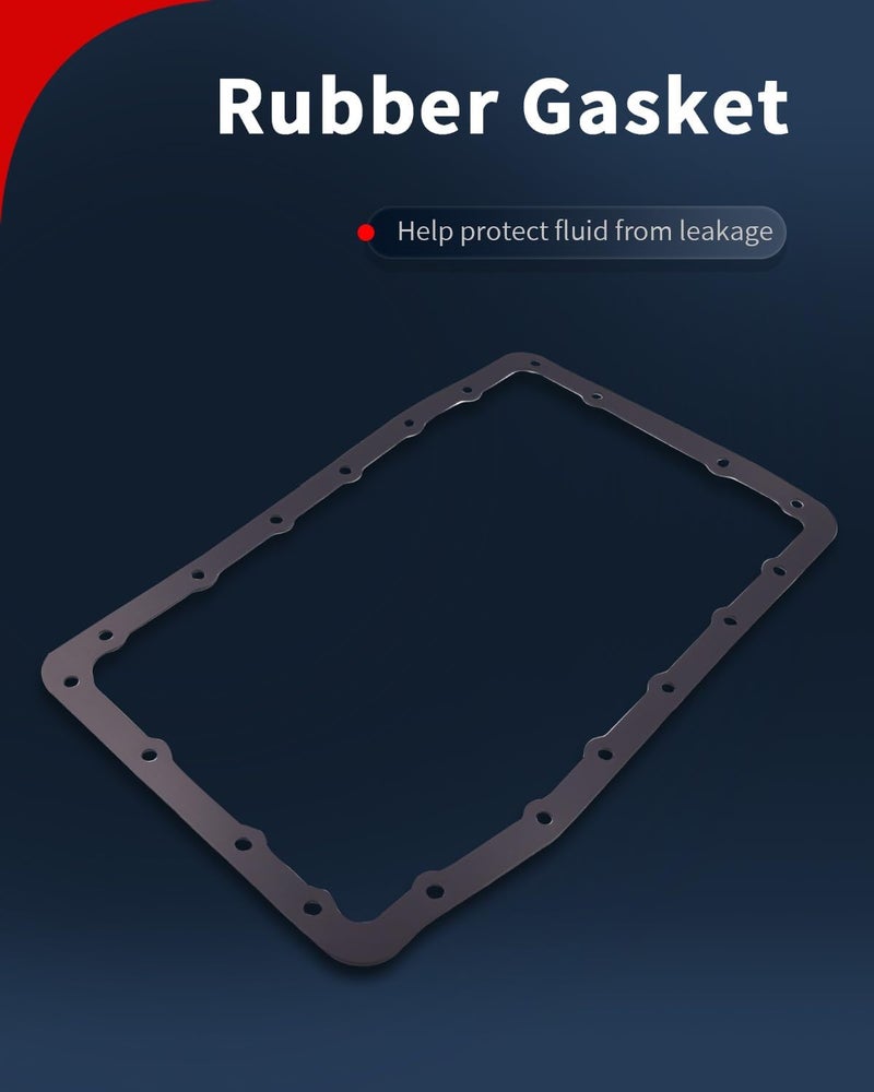 VEHICODE Automatic Transmission Filter and Gasket Kit, ATF Trans Fluid Filter & Oil Pan Gasket Compatible with Toyota Tacoma Tundra 4Runner FJ Cruiser Land Cruiser Sequoia, Lexus GX470 LX470 - Image 4