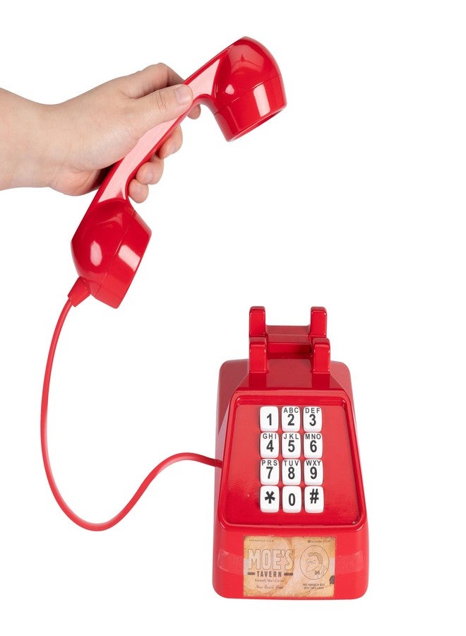 Jakks Disney The Simpsons Moe’s Prank Phone, Feature Iconic Telephone from Moe’s Tavern, Over 10 Prank Calls and Phrases - Image 2
