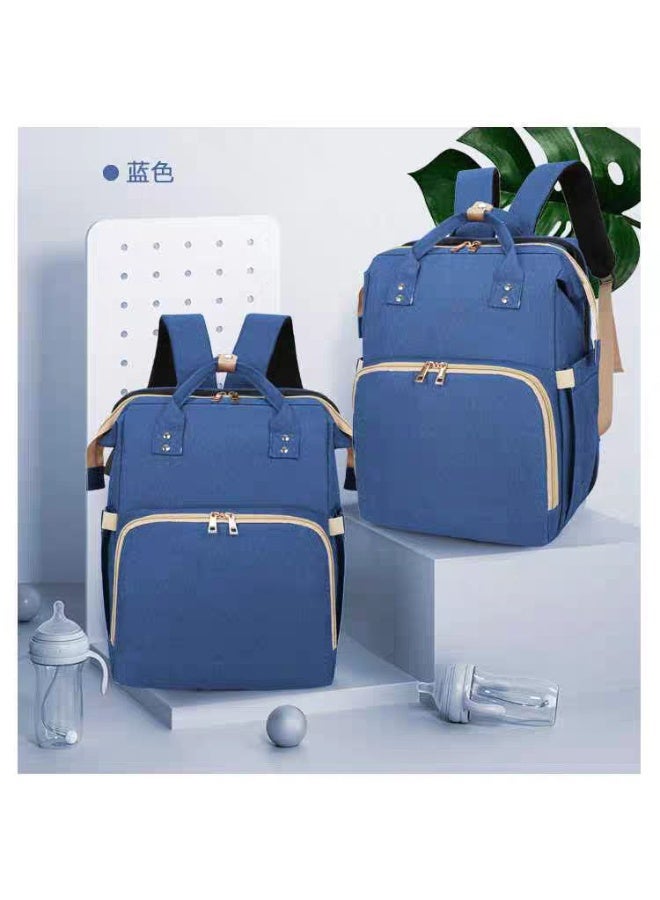 Smart multi-functional diaper bag for mothers with a portable and foldable baby bed - Image 5
