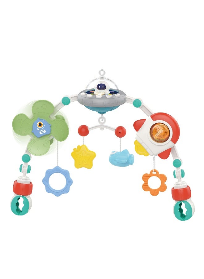 HUANGER قوس لعب متعدد الاستخدامات للأطفال للسرير وعربة الأطفال - Image 1