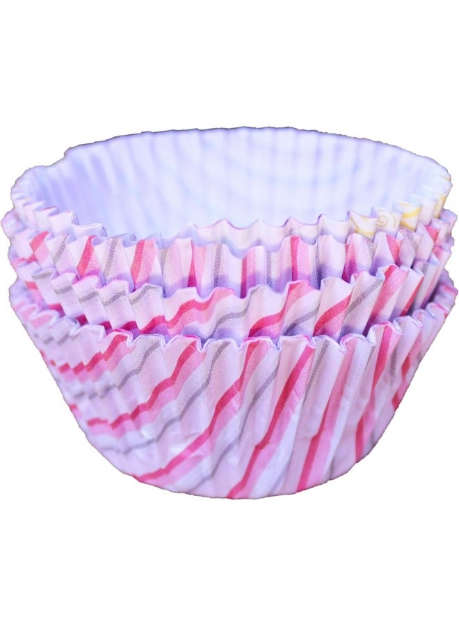 كب كيك ورقي، ألوان متنوعة - 100 ورقة - Image 2