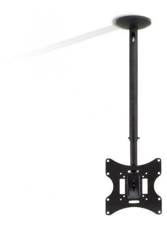 IAF Universal Adjustable Ceiling Mount TV Bracket Black - Image 1