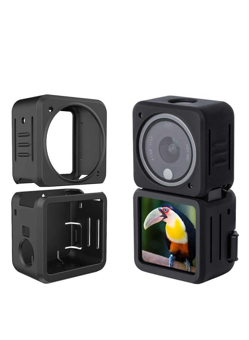 Silicone Protective Case for DJI ACTION 2 - Scratch-Resistant Sleeve for Dual-Screen Combo Camera Accessories (Compatible with Dual-Screen Version) - Image 1