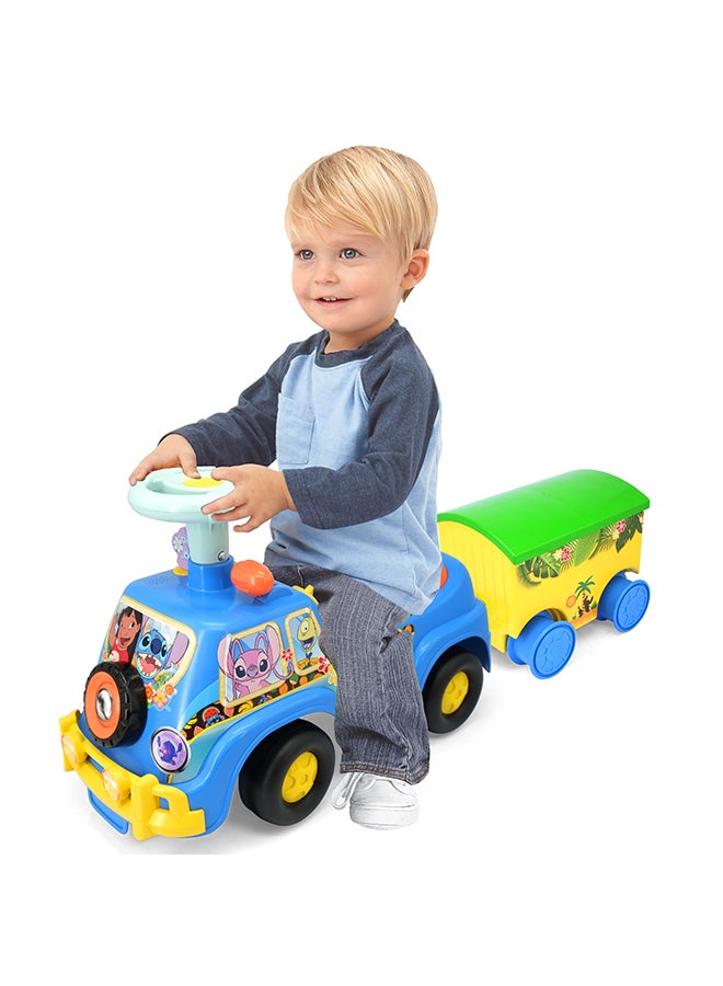 Kiddieland | Lights 'n' Sounds Stitch's Camper with Trailer - Image 3