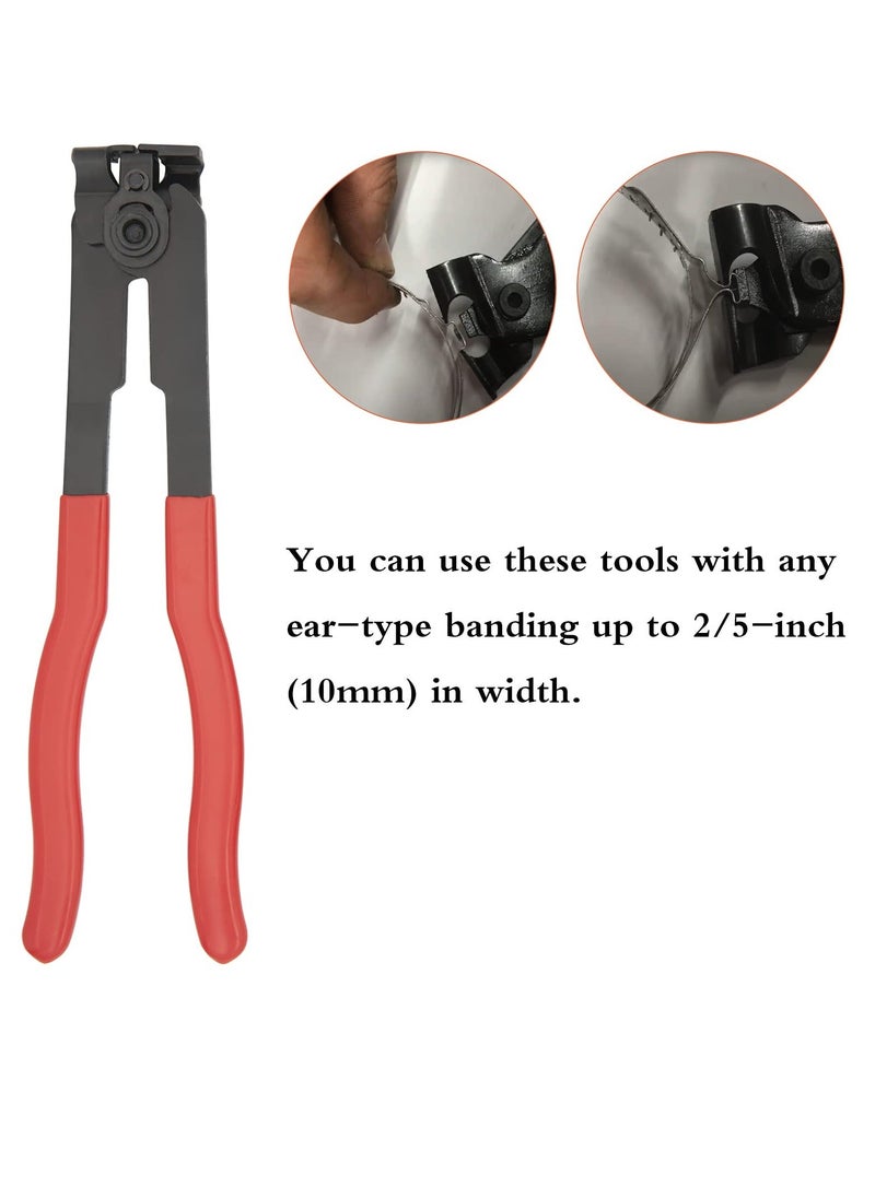 Generic - Cv Joint Ear Clamp Banding Tool Cv Boot Clamp Pliers Automotive Hose Axle Plier for  ATV UTV Most Cars Boot Clamps - Image 1