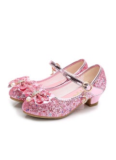 Generic Girls high heels princess shoes new children's performance shoes girls crystal shoes  - Image 1
