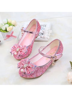 Generic Girls high heels princess shoes new children's performance shoes girls crystal shoes  - Image 2