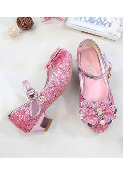 Generic Girls high heels princess shoes new children's performance shoes girls crystal shoes  - Image 4