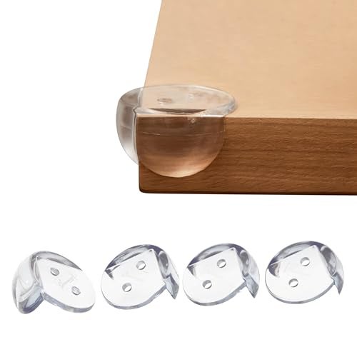 Dreambaby Deluxe Corner Cushions, 4-Count, Clear - Image 1