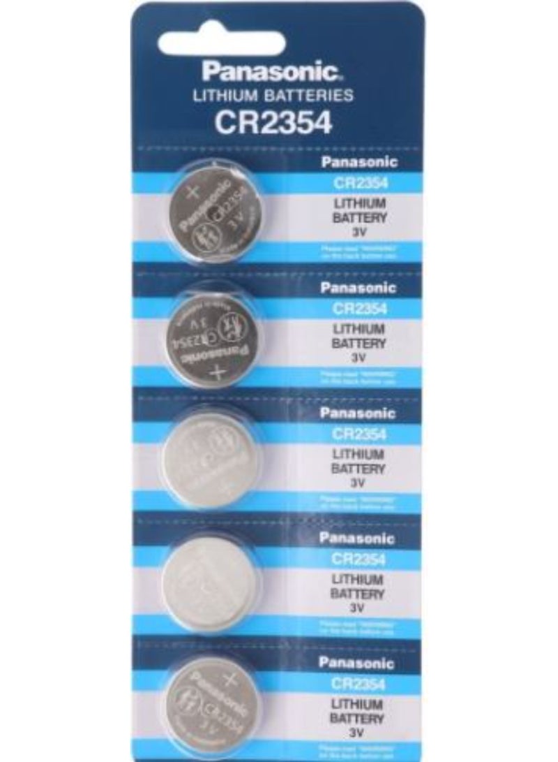 5-Pieces Panasonic CR2354 Lithium 3V Indonesia Batteries