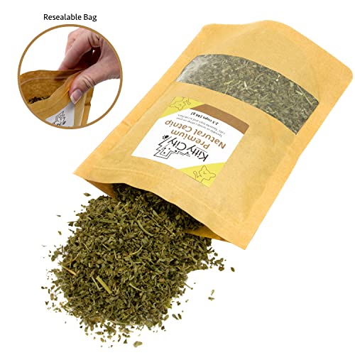 Kitty City Cat Premium Natural Catnip Collection, Catnip Bag - Image 3