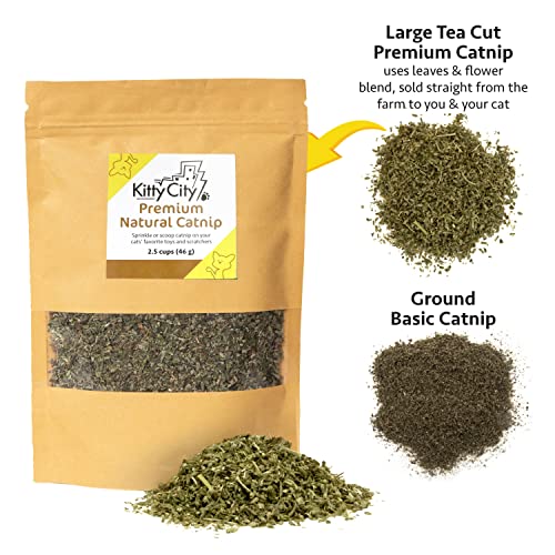 Kitty City Cat Premium Natural Catnip Collection, Catnip Bag - Image 4