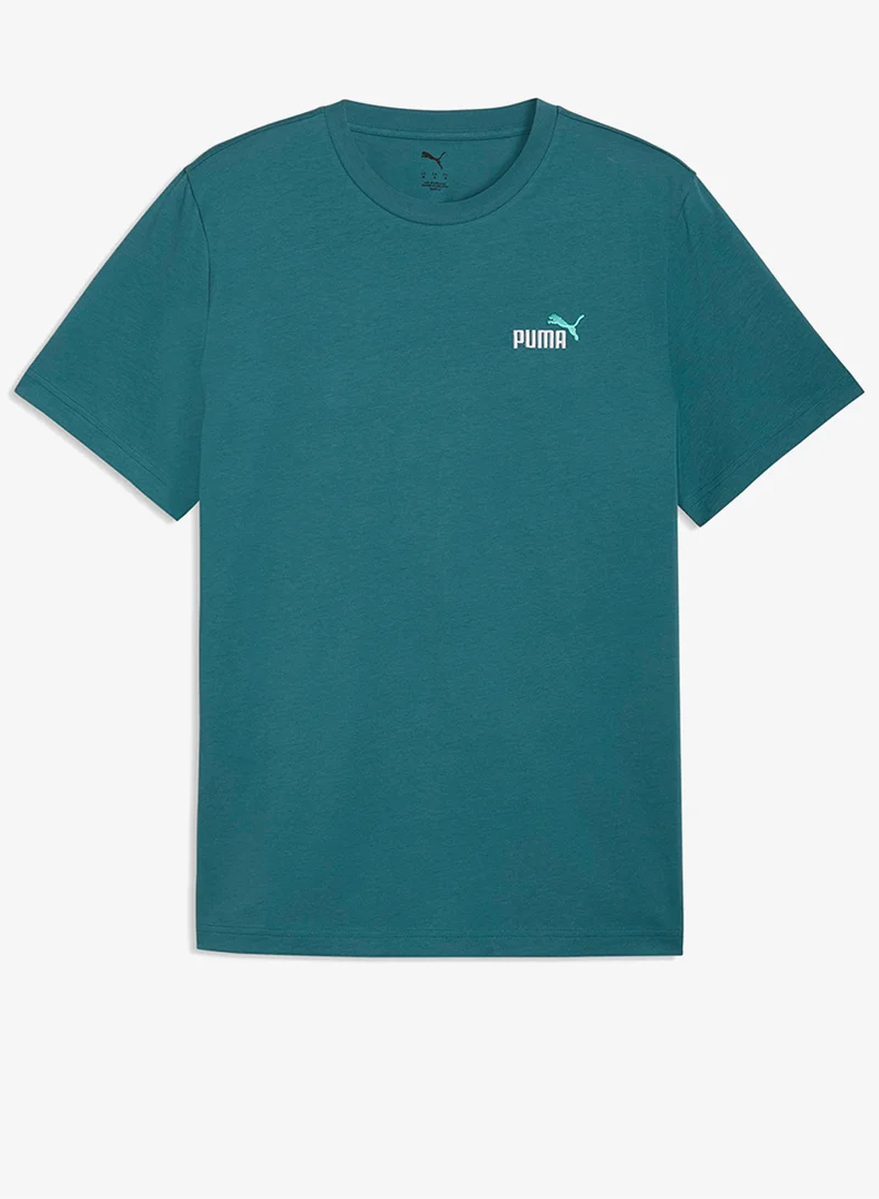 Essential Two Color Small No. 1 Logo T-Shirt