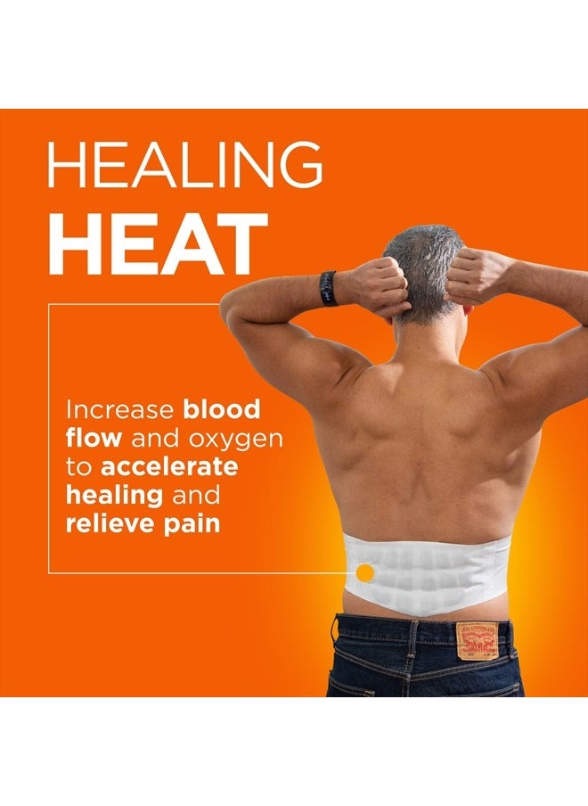 ThermaCare - Advanced Back Therapy HeatWraps, Disposable Heat Therapy Patches, Instant Muscle & Herniated Disc Relief, L/XL, 10 Count - Image 1