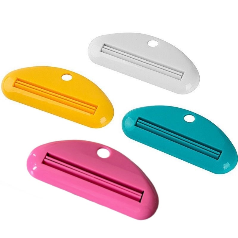 New Home Toothpaste Squeezer Clip One box of lemon yellow/3500 