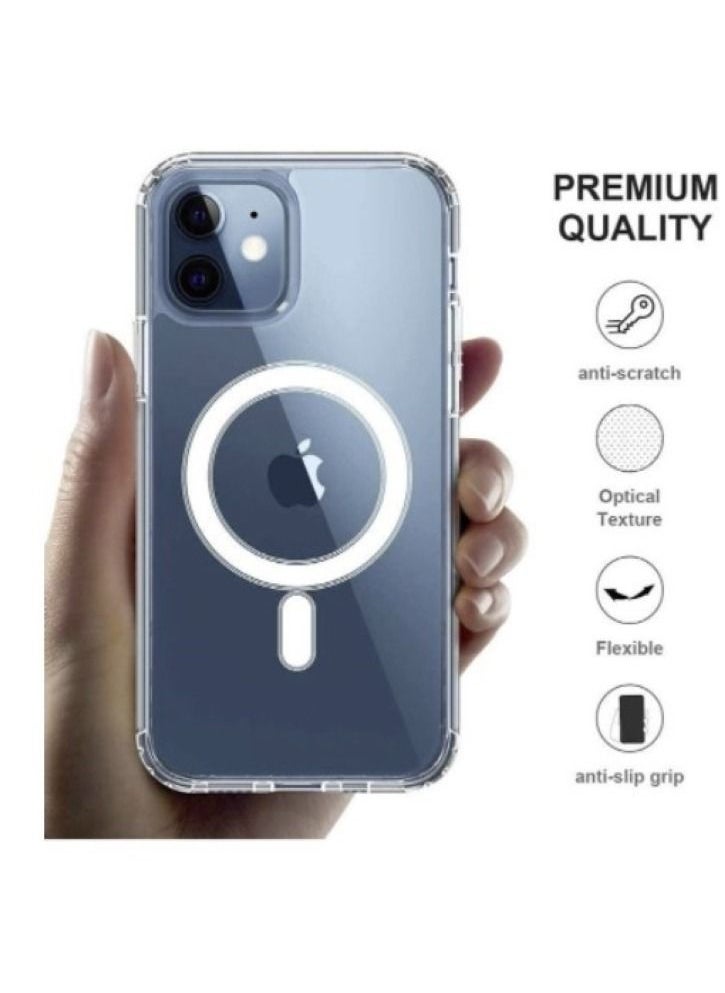 Generic - Magsafe wireless charging case for iPhone 13 Pro Clear - Image 1