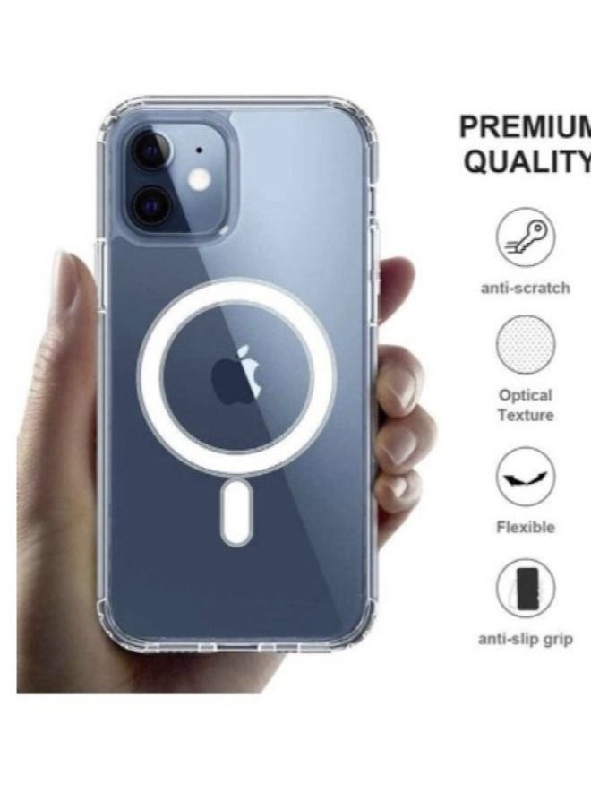 Generic - Magsafe wireless charging case for iPhone 13 Pro Clear - Image 1
