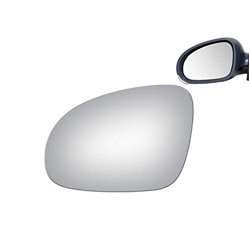 WLLW Mirror Glass Replacement fit for VW EOS GTI R32 Jetta Passat Rabbit Driver Side LH Non Heated - Image 1