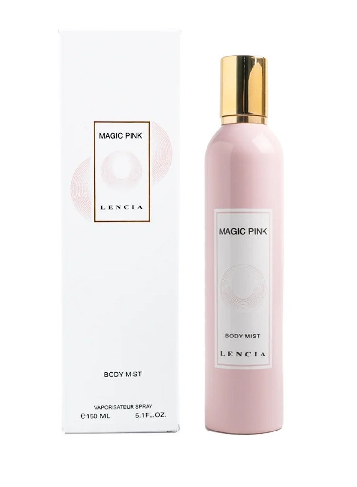 Lencia Magic Pink Body Mist 150ml - Image 2