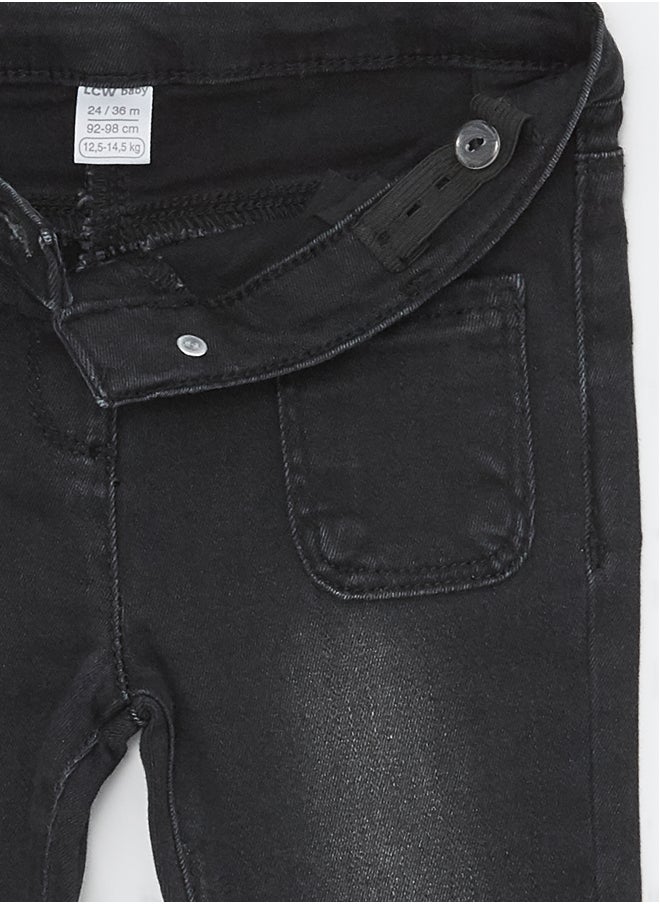 LC WAIKIKI - Basic Baby Girl Denim Trousers - Image 1